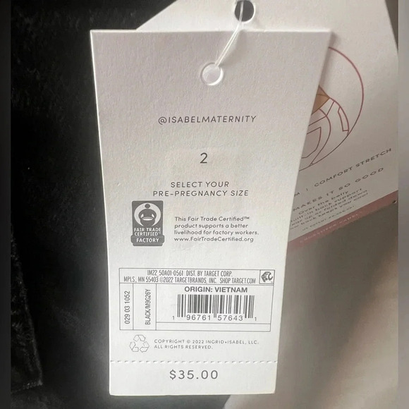 Isabel by Ingrid * Isabel Maturnity 90’s Jeans - Picture 7 of 11